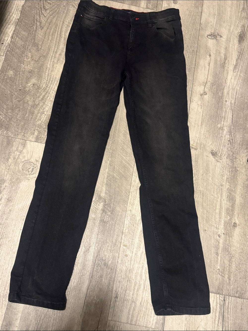 Tommy Hilfiger Black Straight Jeans